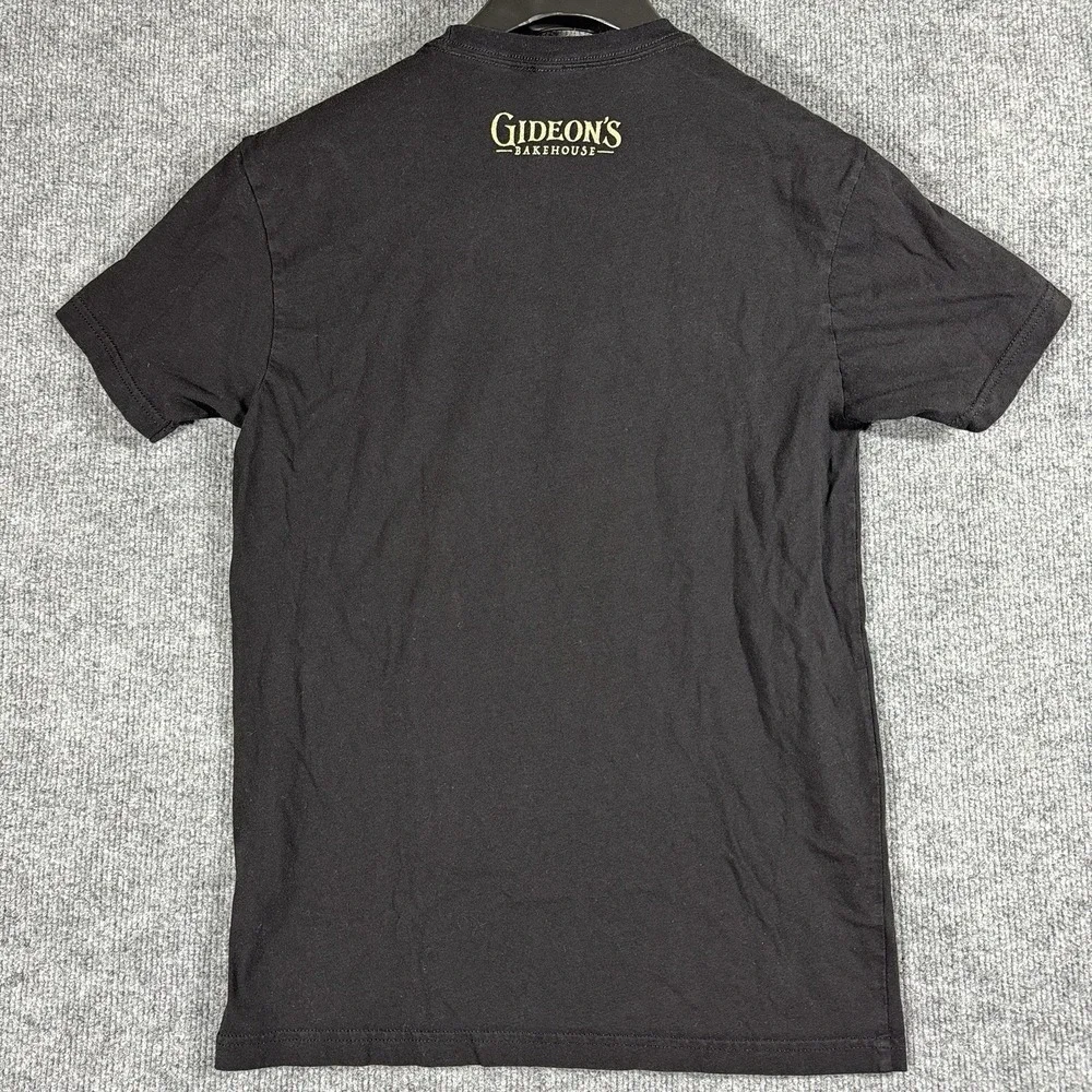 Gideon's Bakehouse T-shirt Adult‎ Faded Black Small Slim Fit  One Big Creepy Fam